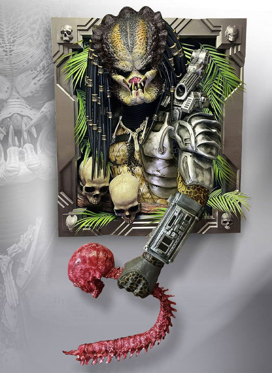 Predator Life-Size Wall Sculpture Predator 45 x 81 x 94 cm