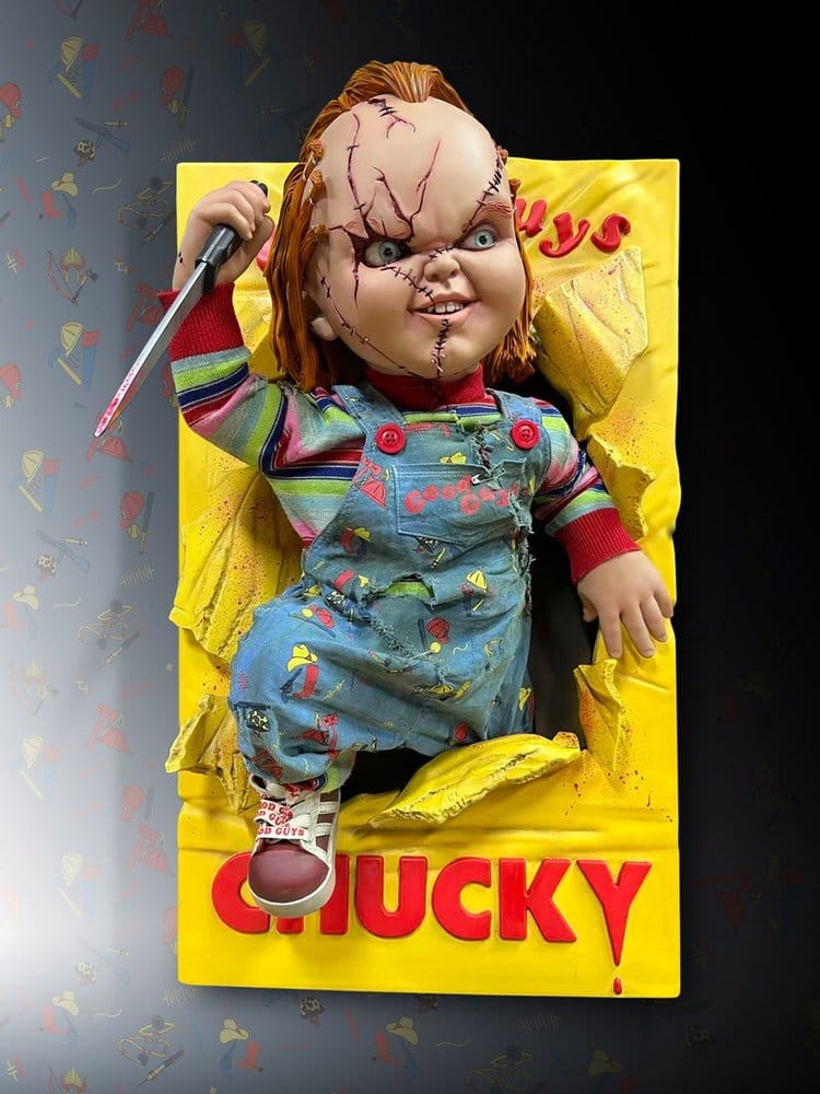 Chucky (Child´s Play) Wall Sculpture 1/2 Bride of Chucky 22 x 23 x 38 cm