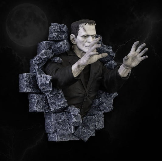Frankenstein Wall Sculpture Classic Horror Edition Lifesize 94 cm