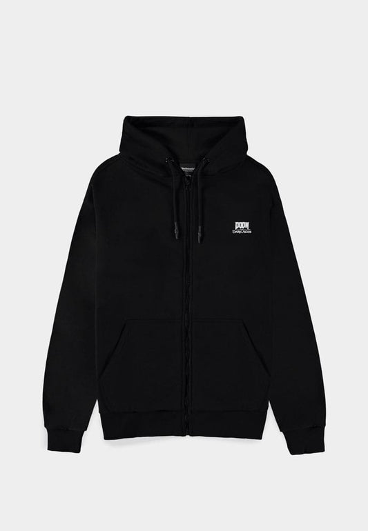 Doom Hoodie Doom Zipper Symbol