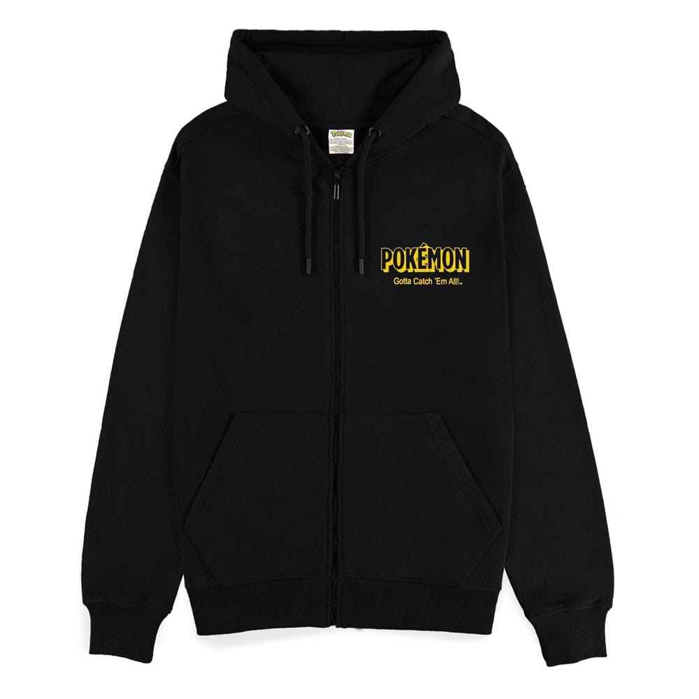 Pokémon Zipper Hoodie Pikachu Size S