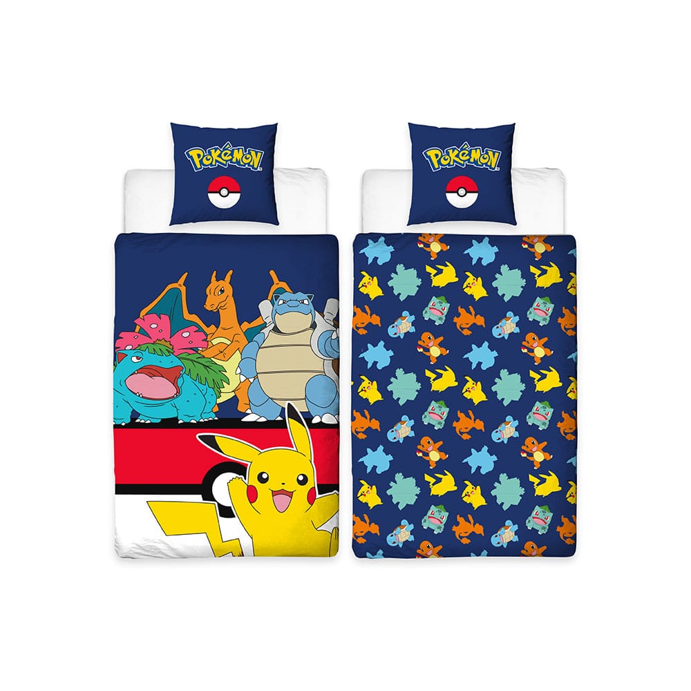 Pokemon bed linen Pokemon blue 135 x 200 cm Cushions