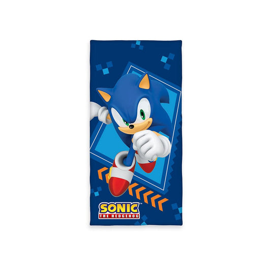 Sonic - The Hedgehog Velour Towel 75 x 150 cm