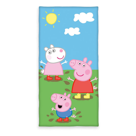 Peppa Pig Velour Towel 75 x 150 cm