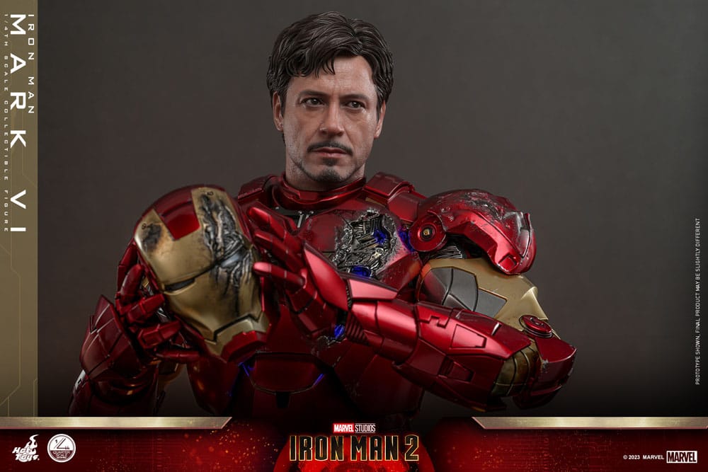 Iron Man 2 Action Figure 1/4 Iron Man Mark VI 48 cm Action figures