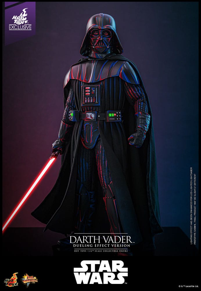 Star Wars Movie Masterpiece Action Figure 1/6 Darth Vader (Dueling Effect Version) Hot Toys Exclusive 35 cm Action