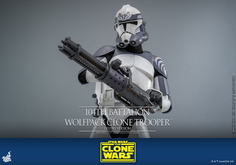 Star Wars The Clone Wars Action Figure 1/6 104th Battalion Wolfpack Clone Trooper Deluxe Version 30 cm Action figures