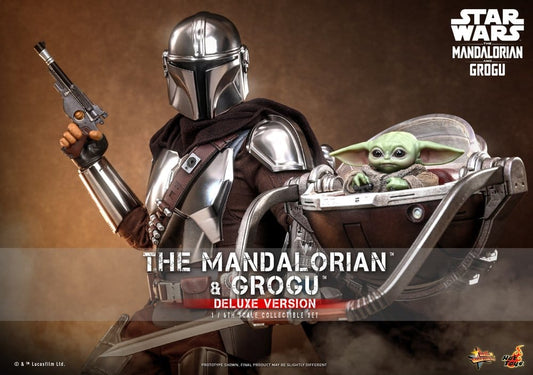 Star Wars: The Mandalorian & Grogu Movie Masterpiece Action Figure 1/6 The Mandalorian and Grogu (Deluxe Version) 31 cm