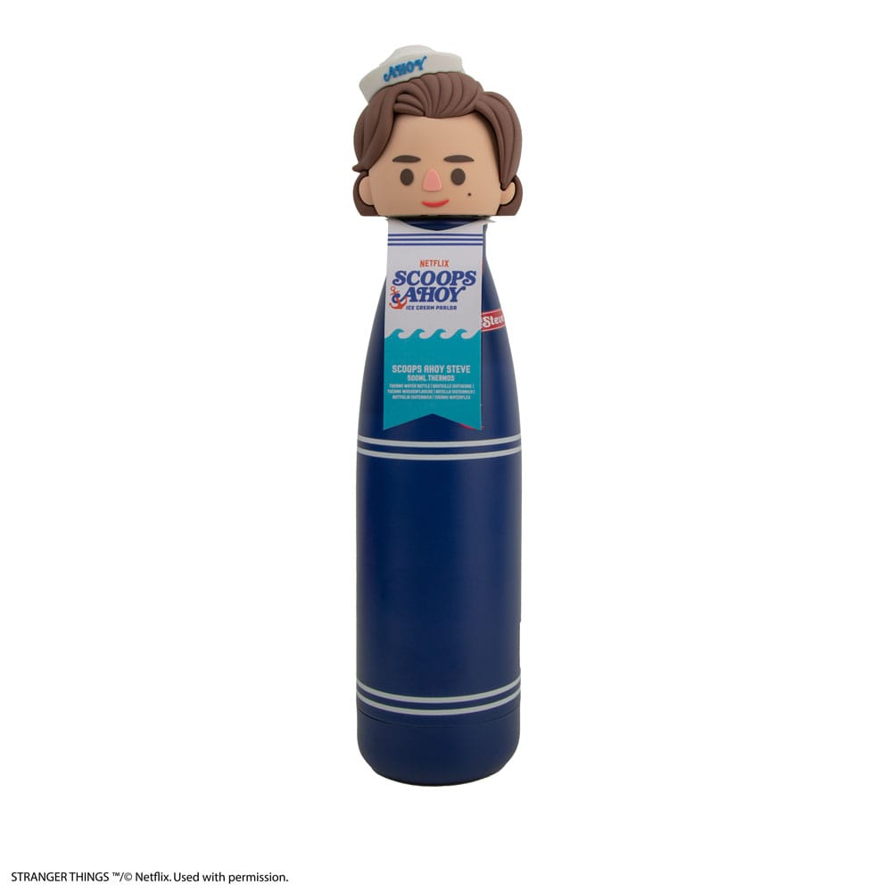 Stranger Things Water Bottle Scoops Ahoy Steve 500 ml Kitchen- and Tableware