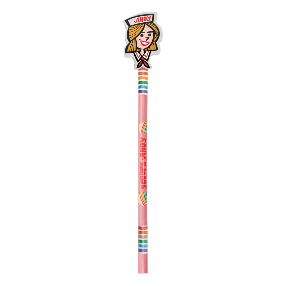 Stranger Things Pencil with Eraser Scoops Ahoy Robin Stationery