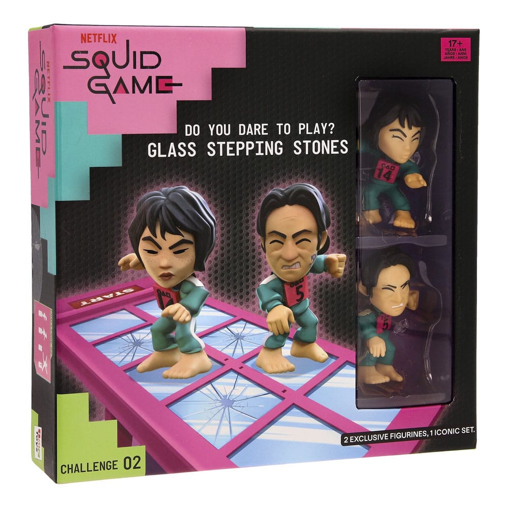 Squid Game Challange Dice Game Glass Stepping Stones