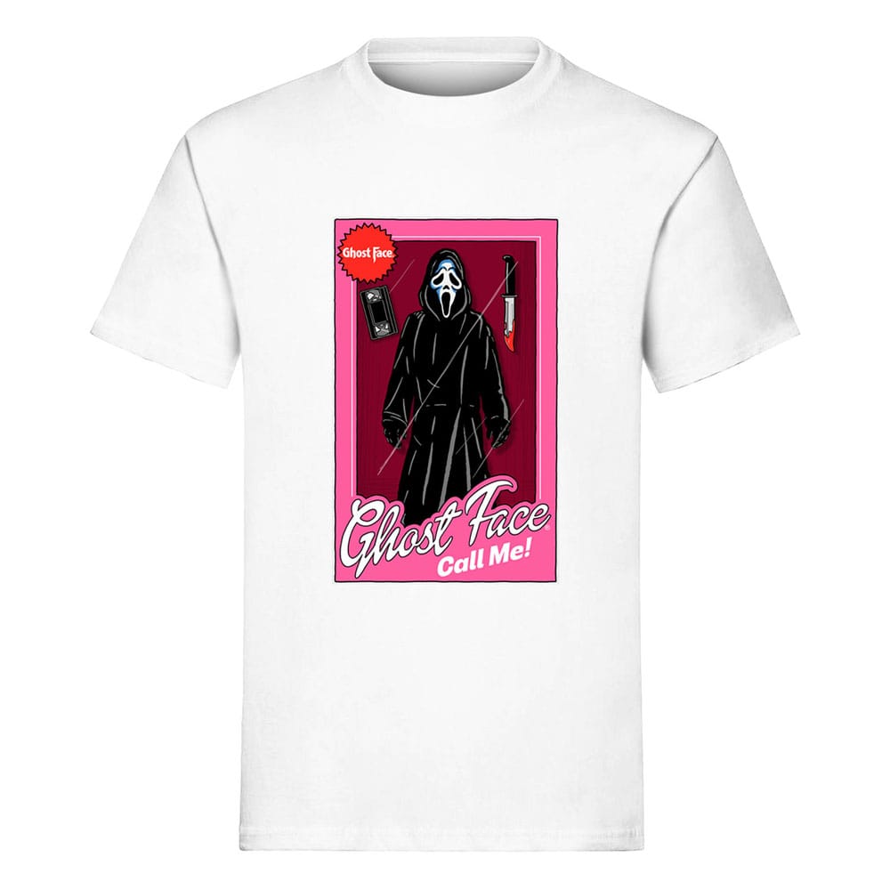 Scream T-Shirt Ghost Face Doll Package T-shirts