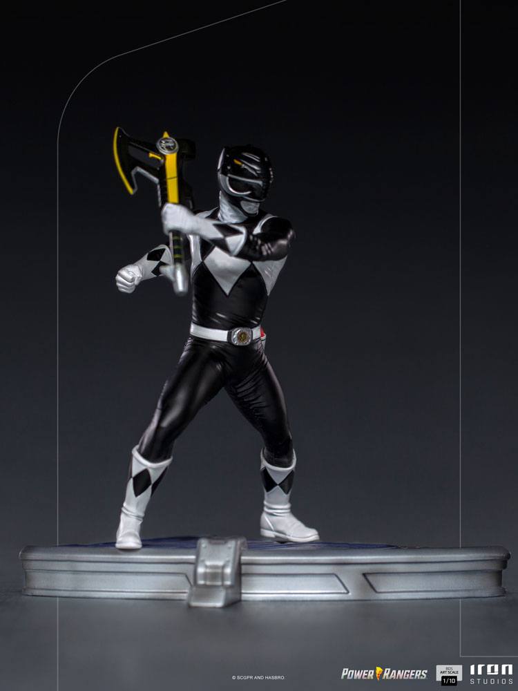 Power Rangers BDS Art Scale Statue 1/10 Black Ranger 17 cm Statues