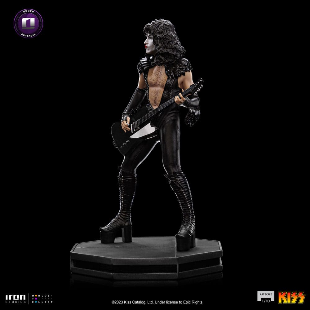 Kiss Art Scale Statue 1/10 Paul Stanley 22 cm Statues