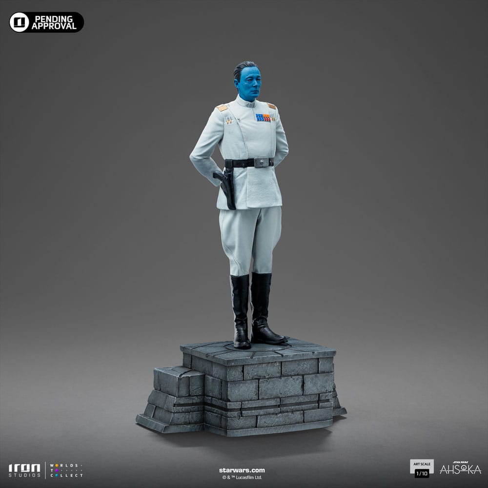 Star Wars Ahsoka Art Scale Statue 1/10 Grand Admiral Thrawn 25 cm Statues
