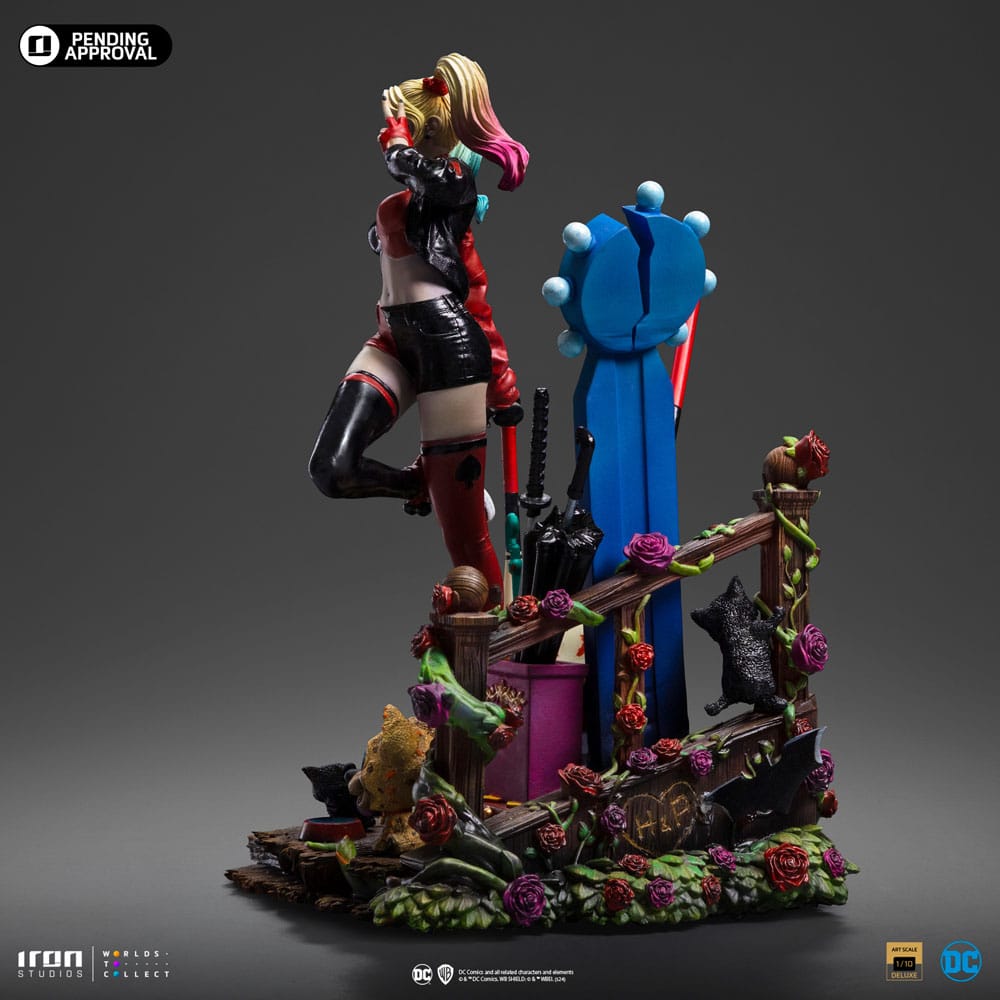 DC Comics Deluxe Art Scale Statue 1/10 Harley Quinn (Gotham City Sirens) 22 cm Statues