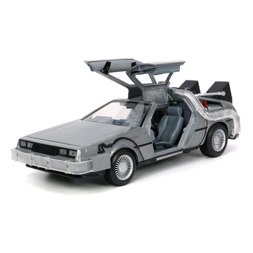 Back to the Future Diecast Model 1/24 Time Machine Model 1 Vehicles