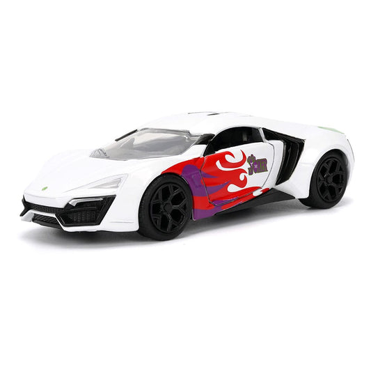 DC Comics Diecast Model 1/32 Lykan Hypersport Joker