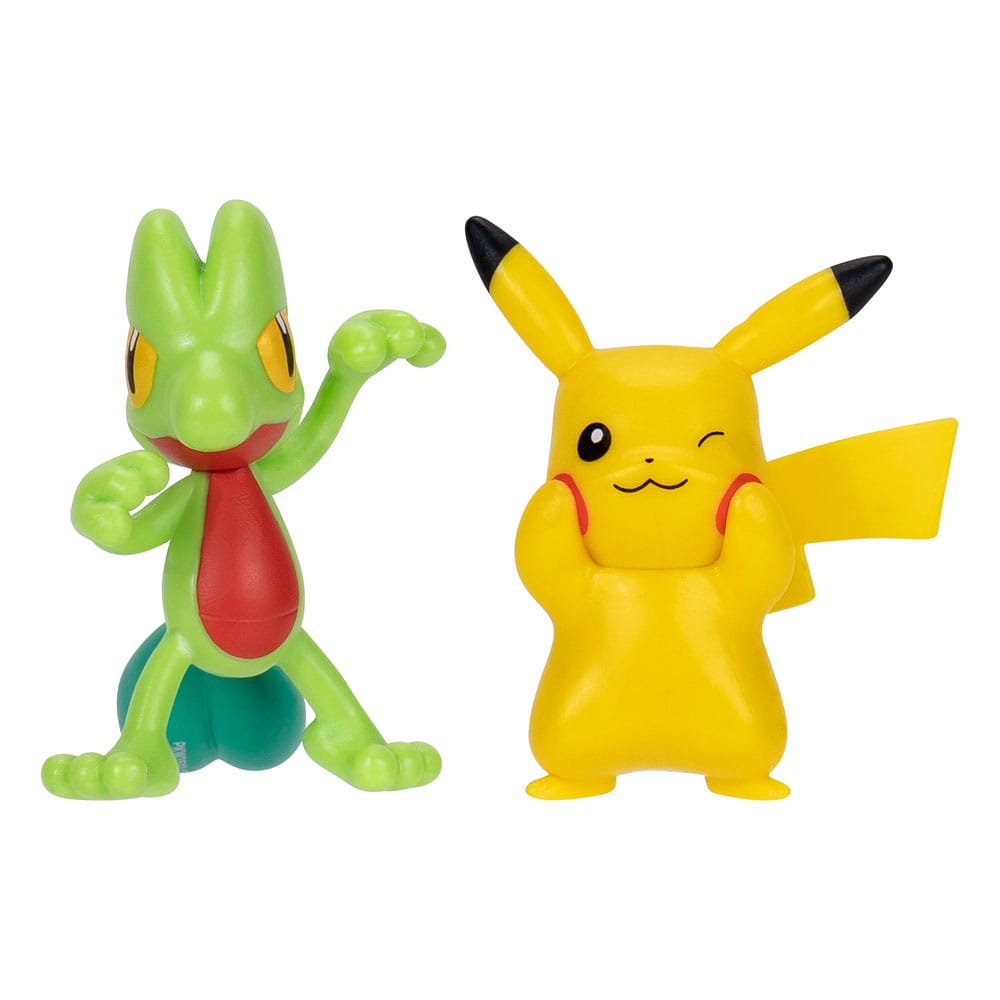 Pokémon First Partner Battle Figure Set Figure 2-Pack Treecko & Pikachu #8 Mini-figures