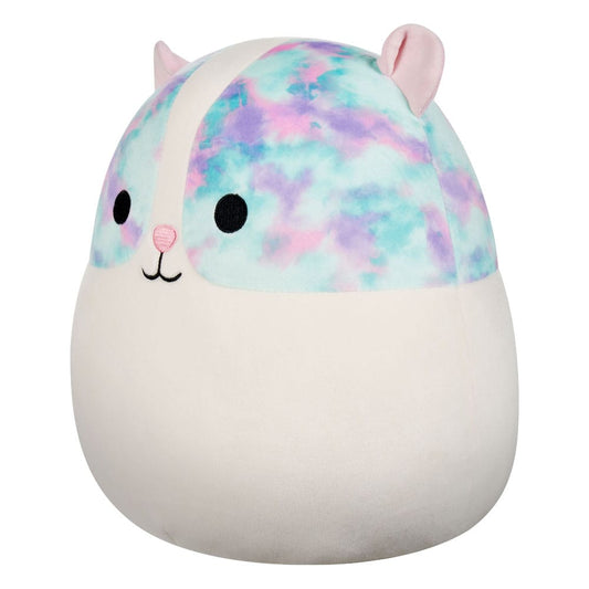 Squishmallows Plush Figure Guinea Pig with Multicolored Eyepatches Rhys 30 cm