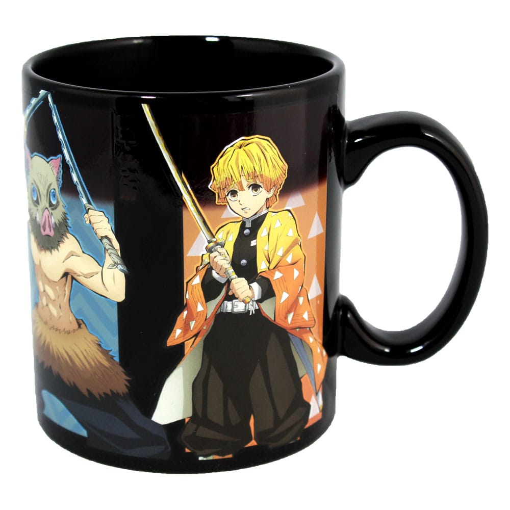 Demon Slayer Heat Change Mug Groupe 473 ml Kitchen- and Tableware
