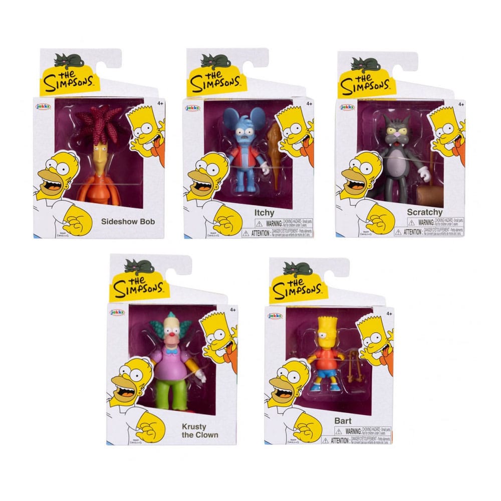 Simpsons Mini Figure Wave 2 7 cm Assortment (8)