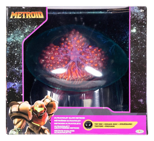 World of Nintendo Metroid Prime Actionfigure Metroid Ultraviolet Glow 15 cm