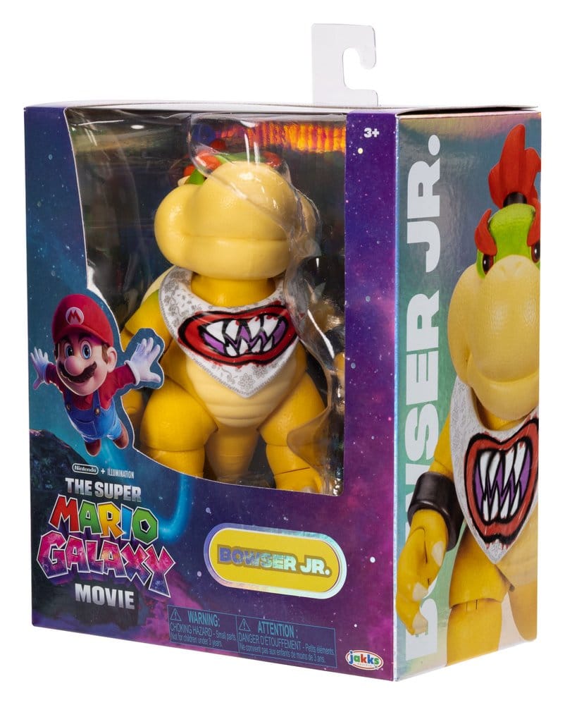 The Super Mario Galaxy Movie Action Figure Bowser Jr. 13 cm