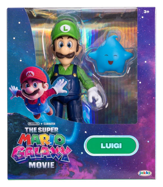 The Super Mario Galaxy Movie Action Figure Luigi 13 cm