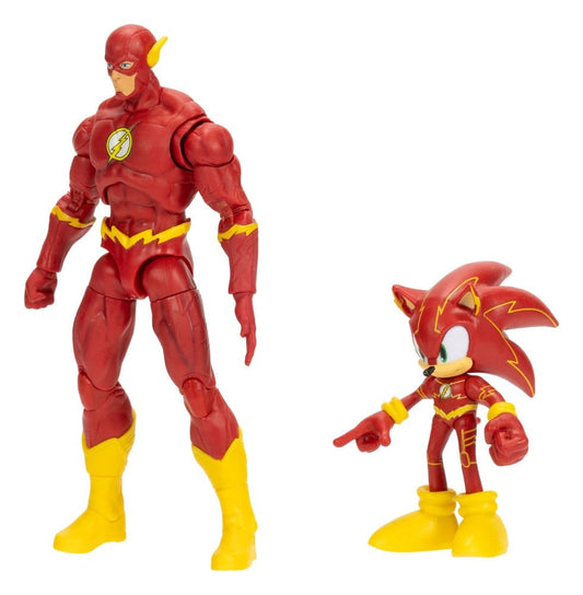 DC x Sonic - The Hedgehog Action Figues 2-Pack Wave 4 Assortment (6)