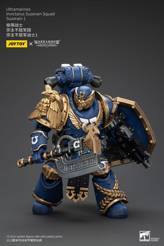 Warhammer The Horus Heresy Action Figure 1/18 Ultramarines Invictarus Suzerain Squad Suzerain 1 12 cm Action figures