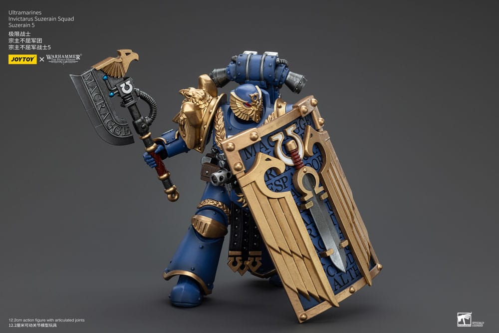 Warhammer The Horus Heresy Action Figure 1/18 Ultramarines Invictarus Suzerain Squad Suzerain 5 12 cm Action figures