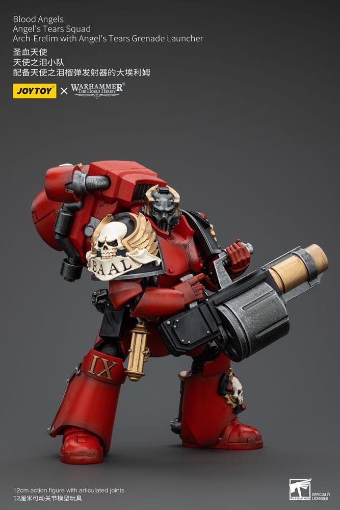 Warhammer The Horus Heresy Action Figure 1/18 Blood Angels Angel’s Tears Squad Arch-Erelim with Angel’s Tears Grenade