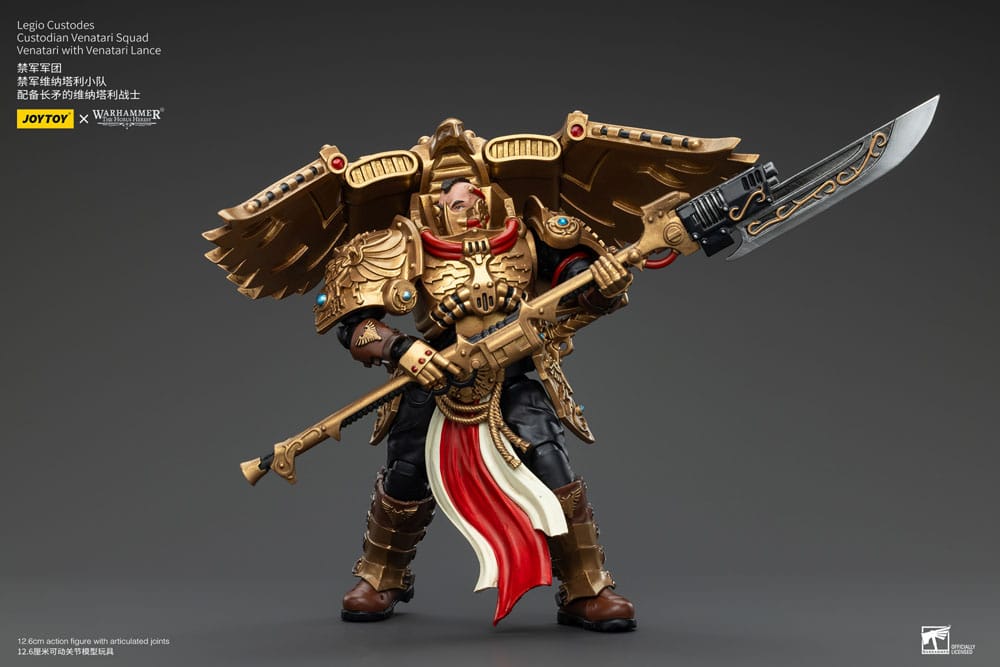 Warhammer The Horus Heresy Action Figure 1/18 Legio Custodes Custodian Venatari Squad Venatari with Venatari Lance 13