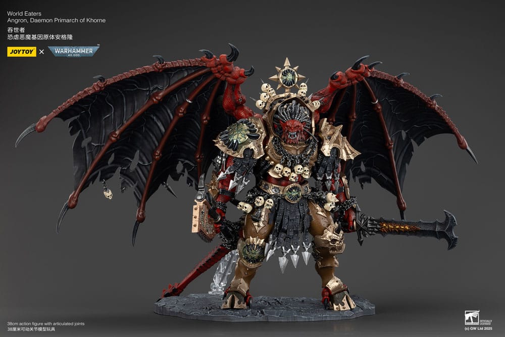 Warhammer 40k Actionfigur World Eaters Angron Daemon Primarch of Khorne 48 cm Action figures
