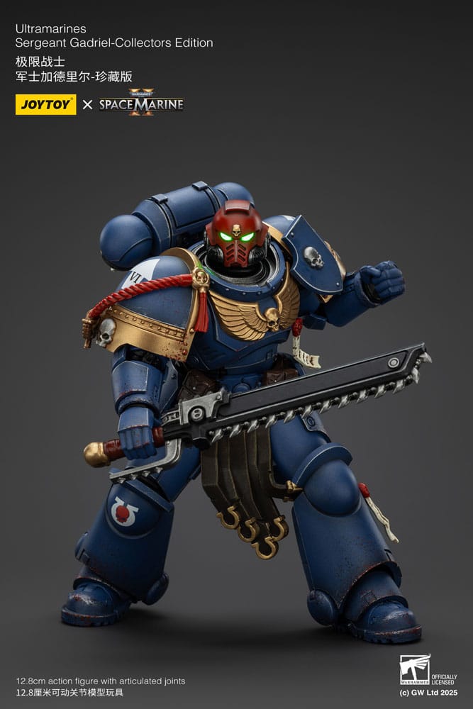 Warhammer 40,000: Space Marine 2 Action Figure Ultramarines Sergeant Gadriel Collectors Edition 13 cm Action figures