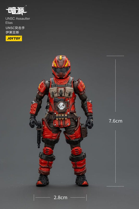 UNSC Dark Source Action Figur Assaulter Elias 7 cm