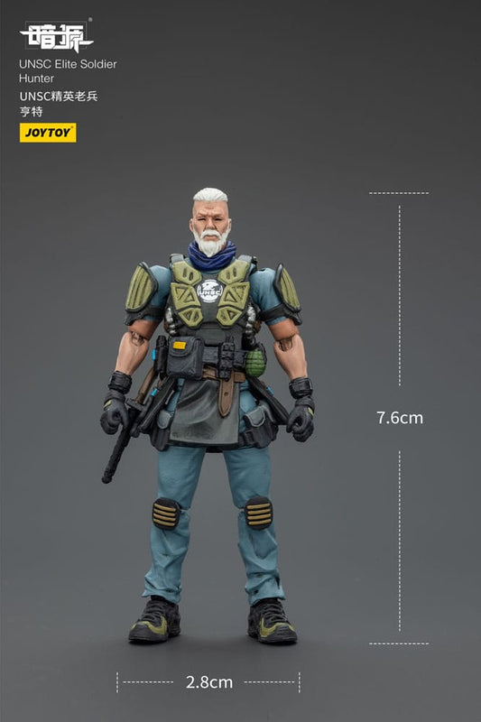 UNSC Dark Source Action Figur Elite Soldier Hunter 7 cm