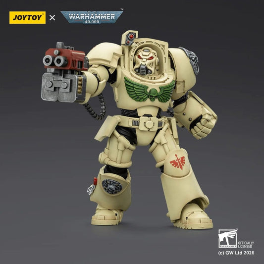 Warhammer 40,000 Action Figure Dark Angels Deathwing Terminator 2 with Power Fist and Storm Bolter 14 cm