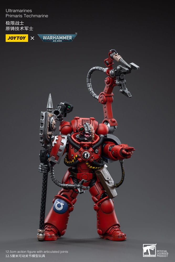 Warhammer 40k Action Figure 1/18 Ultramarines Primaris Techmarine 12 cm Action figures