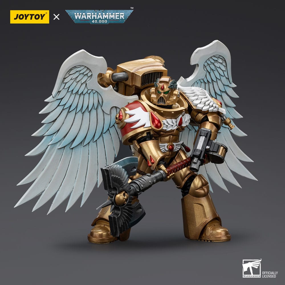 Warhammer 40,000 Action Figure 1/18 Blood Angels Sanguinary Guard with Encarmine Axe 12 cm Action figures