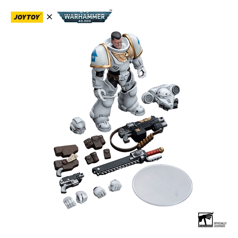 Warhammer 40k Action Figure 1/18 Space Marines White Consuls Intercessors 1 12 cm Action figures