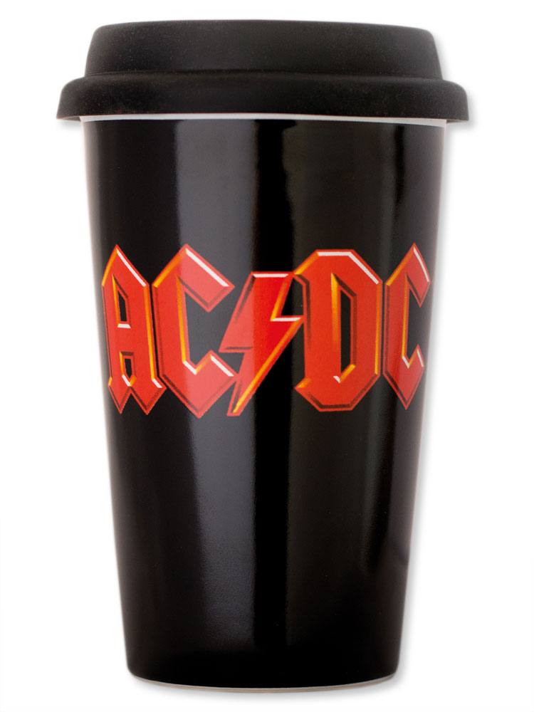 AC/DC Travel Mug Logo Cups & Mugs