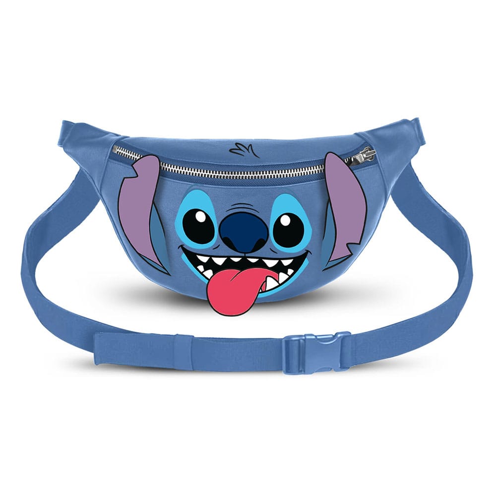 Lilo & Stich Fanny Pack Stitch Tongue Blue Bags