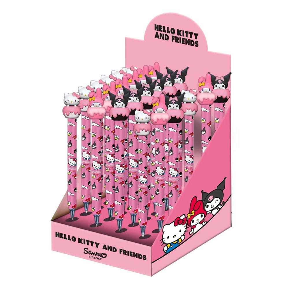Hello Kitty Erasable gel pen Display (24) Stationery