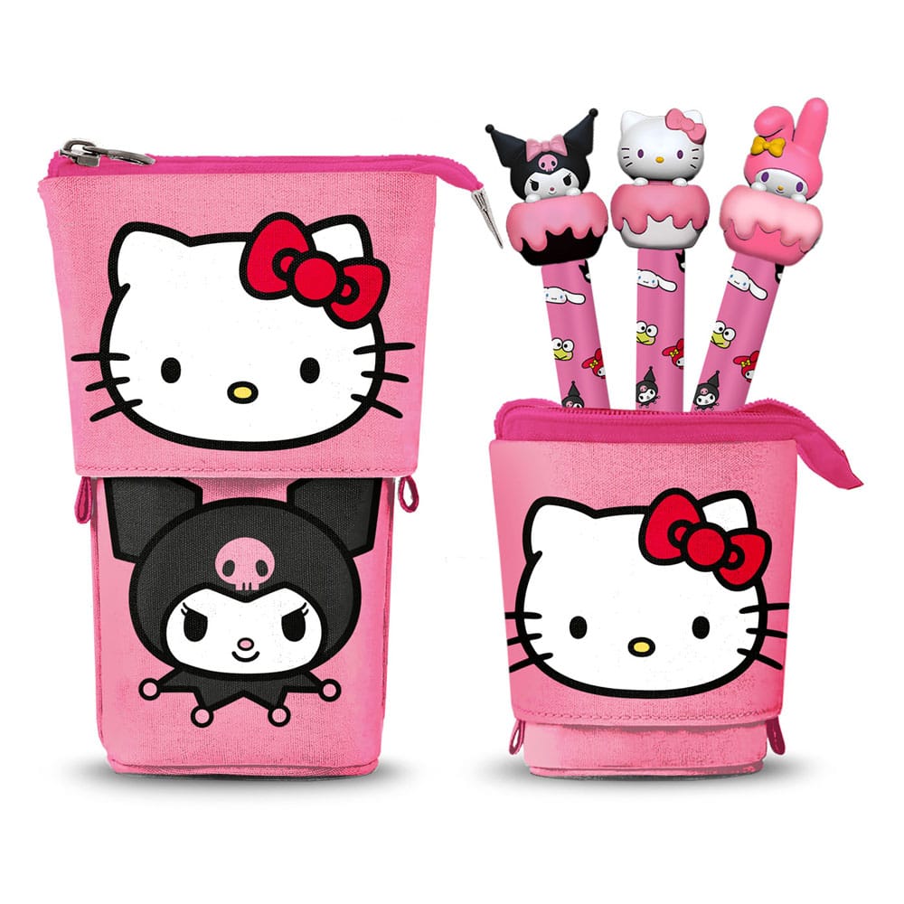 Sanrio Pop Up Pencil with 3 Erasable Gel Pens