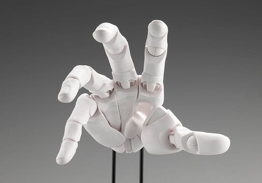 Takahiro Kagami PVC Artist Support Item Hand 1/1 Model Men /R White 22 cm