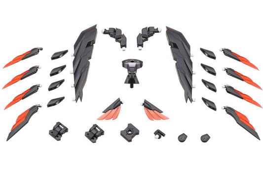 Kotobukiya M.S.G. Model Kit Accessory Set Heavy Weapon Unit 60 Wing Edge Black Ver.