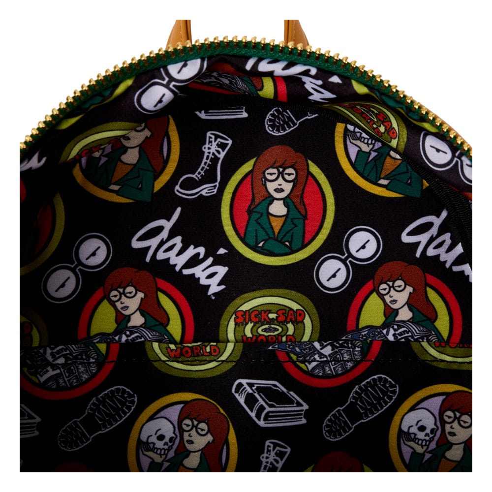 Viacom by Loungefly Mini Backpack with Coin Bag Daria