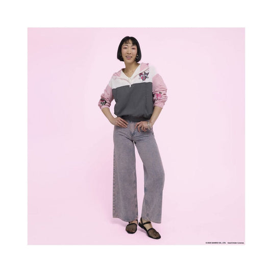 Sanrio by Loungefly Windbreaker Jacket My Melody and Kuromi Size L